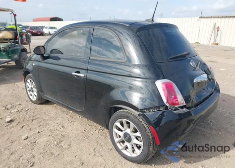 2017 Fiat 500 Pop from USA, damaged, VIN 3C3CFFKR5HT671418
